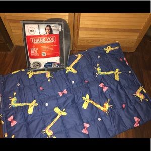 Kids Giraffe Weighted Blanket